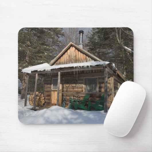 Die Kabinen am Kleinen Lyford-Teich des AMC Mousepad (Mit Mouse)