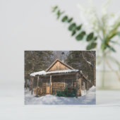 Die Kabinen am Kleinen Lyford-Teich des AMC Postkarte (Stehend Vorderseite)