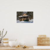 Die Kabinen im Kleinen Lyford Pond des AMC Poster (Küche)