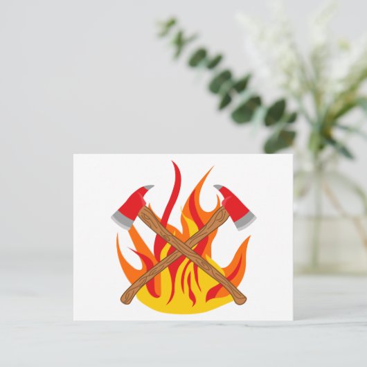Die Kadetten des Feuermanns Postkarte (Stehend Vorderseite)