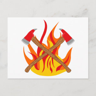 Die Kadetten des Feuermanns Postkarte