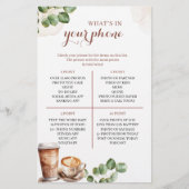 Die Kaffee-Liebe ist das Brechen, was in Ihrem Han (Vorderseite)