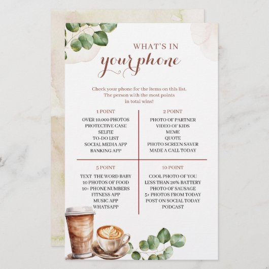 Die Kaffee-Liebe ist das Brechen, was in Ihrem Han (Vorne/Hinten)