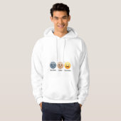 Die Kaffee-Reise-Stimmungen Hoodie (Vorne ganz)