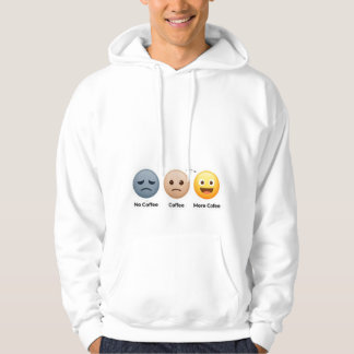 Die Kaffee-Reise-Stimmungen Hoodie