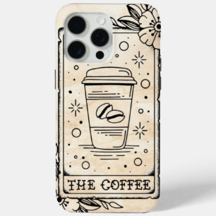 Die Kaffee-Tarot-Karte Case-Mate iPhone Hülle