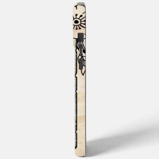 Die Kaffee-Tarot-Karte Case-Mate iPhone Hülle (Rückseite / Links)