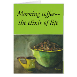 Die Kaffeebowl Kaffeebohnen aus dem Dampfbad