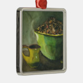 Die Kaffeebowl Kaffeebohnen aus dem Dampfbad Ornament Aus Metall (Rechts)