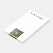 Die Kaffeebowl Kaffeebohnen aus dem Dampfbad Post-it Klebezettel (angewinkelt)