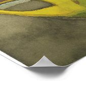 Die Kaffeebowl Kaffeebohnen aus dem Dampfbad Poster (Ecke)