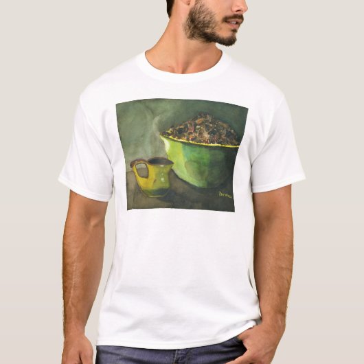 Die Kaffeebowl Kaffeebohnen aus dem Dampfbad T-Shirt (Vorderseite)