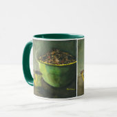 Die Kaffeebowl Kaffeebohnen aus dem Dampfbad Tasse (Vorderseite Links)