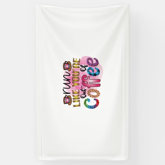 Die Kaffeekunst läuft so, als wäre dir der Kaffee  Banner (Vertikal)