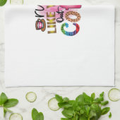 Die Kaffeekunst läuft so, als wäre dir der Kaffee Geschirrtuch (Gefaltet)