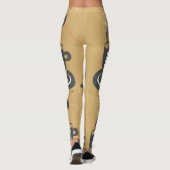 Die Kaffeetasse-Leggings Leggings (Rückseite)
