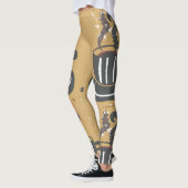 Die Kaffeetasse-Leggings Leggings (Links)