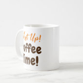 Die Kaffeezeit beenden Kaffeetasse (Vorderseite Links)