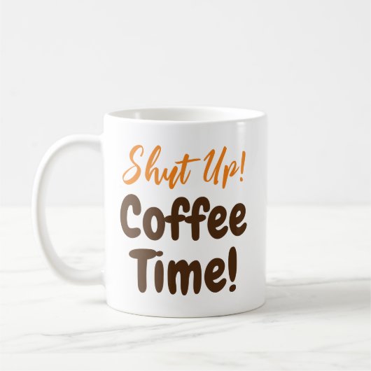 Die Kaffeezeit beenden Kaffeetasse (Links)