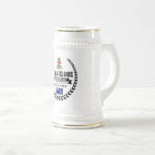 Die Kaimaninseln Bierglas (VorderseiteRechts)