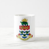 Die Kaimaninseln-Emblem-Wappen Kaffeetasse (Mittel)