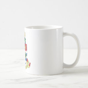 Die Kaimaninseln-Emblem-Wappen Kaffeetasse