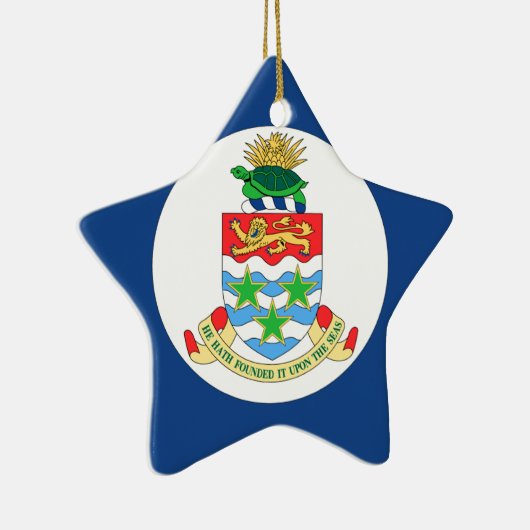 Die Kaimaninseln Keramik Ornament (Rechts)