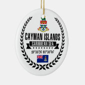 Die Kaimaninseln Keramik Ornament (Rechts)