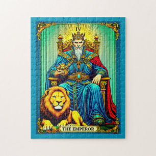 Die Kaiser-Tarotkarten-Kunst Puzzle