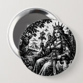 Die Kaiserin — BurnsInHell Tarot III Button (Vorne & Hinten)