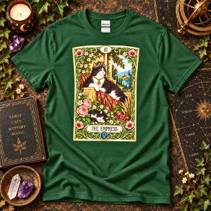 Die Kaiserin Cat Tarot - Fülle und Anmut T-Shirt