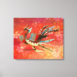 Die Kaiserin - Flug von Phoenix - (rote Fassung) Leinwanddruck