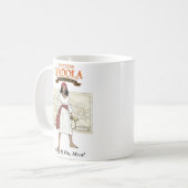 Die Kaiserin Iyadola bringt sie auf, Mond. Kaffeetasse (Vorderseite Links)