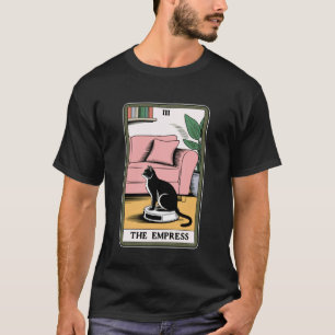 Die Kaiserin Roboter Staubsauger Katze Lustige Tar T-Shirt