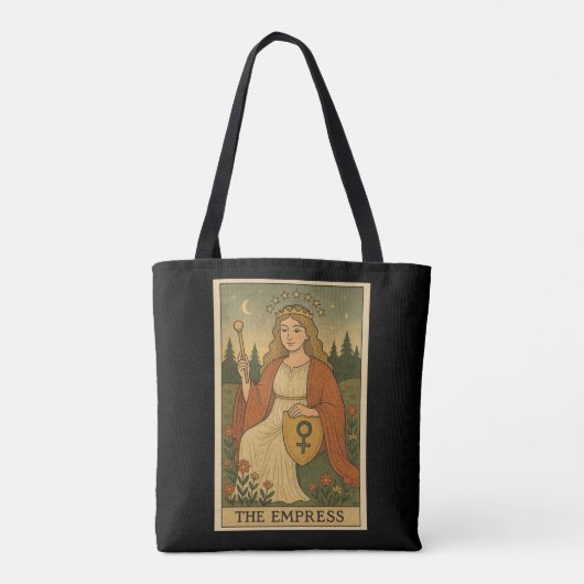 Die Kaiserin Tarot Unisex Tasche (Rückseite)