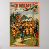 Die kaiserlichen Burlesquers spielen Soldaten Poster (Vorne)
