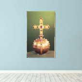 Die Kaiserorbe der Heiligen Römischen Kaiser Leinwanddruck (Insitu (Holzboden))