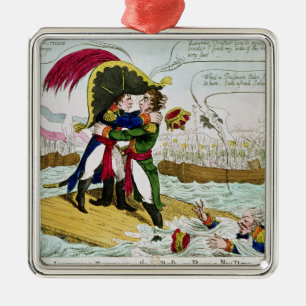 Die Kaiserumarmung oder Boneys neue der Tropfen Ornament Aus Metall