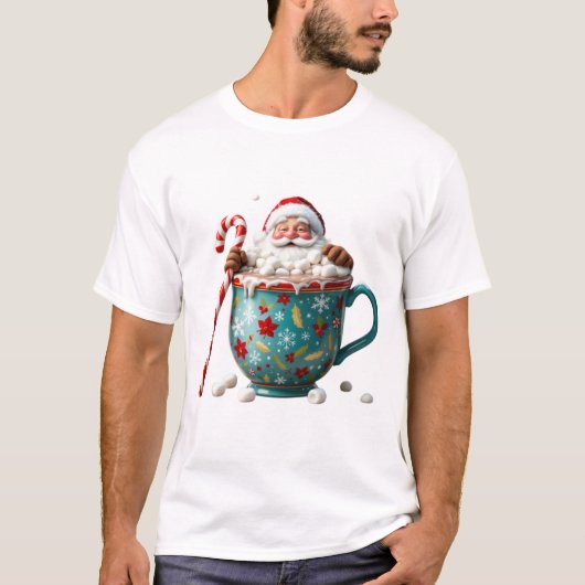 Die Kakaobauer des Weihnachtsmanns T-Shirt (Vorderseite)