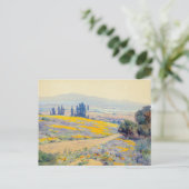 Die kalifornische Frühlingslandschaft | Elmer Wach Postkarte (Stehend Vorderseite)