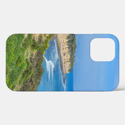 Die kalifornische Küstenlinie am Point Dume Case-Mate iPhone Hülle (Rückseite (Horizontal))
