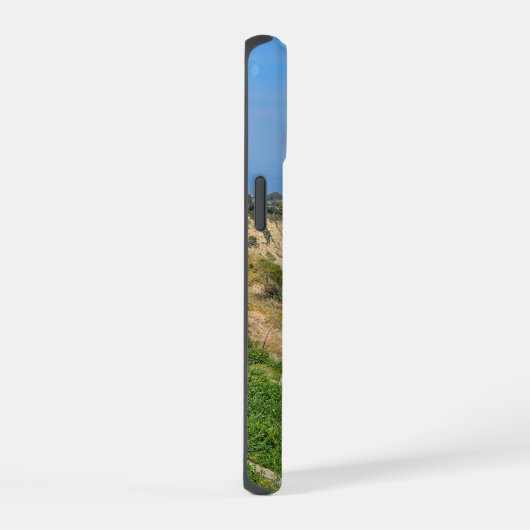 Die kalifornische Küstenlinie am Point Dume iPhone 15 Hülle (Rechte Seite)