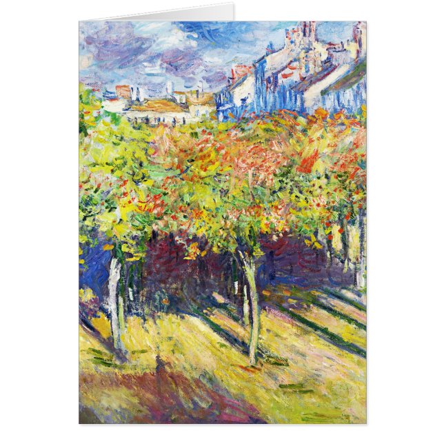 Die Kalke bei Poissy Claude Monet cool, alt, (Vorne)