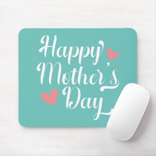 Die Kalligraphie der einfachen glücklichen Mutter  Mousepad (Mit Mouse)