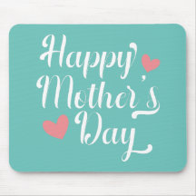 Die Kalligraphie der einfachen glücklichen Mutter