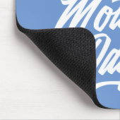 Die Kalligraphie der einfachen glücklichen Mutter  Mousepad (Ecke)