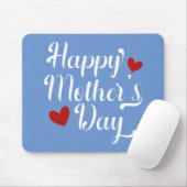 Die Kalligraphie der einfachen glücklichen Mutter Mousepad (Mit Mouse)