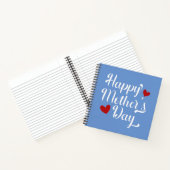 Die Kalligraphie der einfachen glücklichen Mutter  Notizblock (Innenseite)