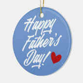 Die Kalligraphie des einfachen glücklichen Vaters Keramik Ornament (Links)