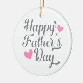 Die Kalligraphie des einfachen glücklichen Vaters Keramik Ornament (Links)